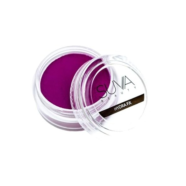 SUVA Beauty - Grape Soda UV Hydra FX, Water-Activated Magenta Purple Body Paint Makeup, 10g