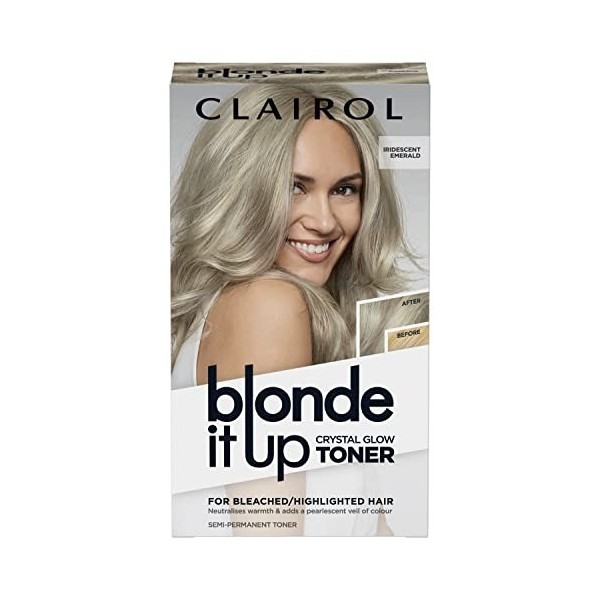Blonde It Up Crystal Glow Toners Émeraude irisée