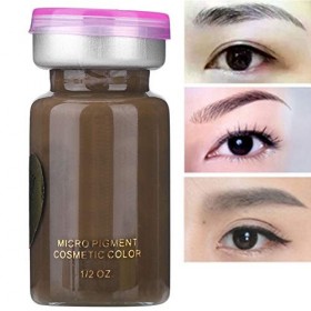 Encre de tatouage 8 ml/bouteille pour les sourcils, pigment de tatouage semi-permanent, encre de pigment pour tatouage pour l
