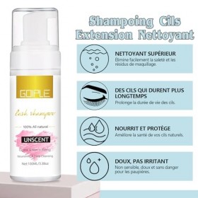 Nettoyant Pour Extensions De Cils, Mousse De Cils, Shampoing Pour Extensions De Cils, Mini Ventilateur Usb Rechargeable, Kit 