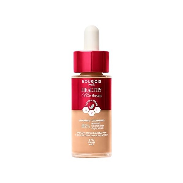 Bourjois Healthy Mix Clean fond de teint sérum - 54N - Beige, 30 ml