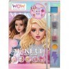 WOW Generation - Set de Maquillage créatif pour Enfant dès 6 Ans - Make up Book pour Fille avec Palette de Maquillage - Coffr