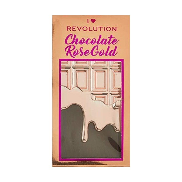 I Heart Revolution Eyeshadow Palette I Heart Chocolate Rose Gold