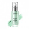 Correcteur de couleur verte, apprêt anti-rougeurs pour le visage, apprêt de maquillage hydratant, teint lisse, apprêt de maqu