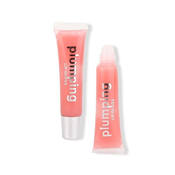 2 Pcs Gloss Repulpant Levres, Éclaircissant Hydratant Brillant À Lèvres Longue Durée Maquillage À Lèvres Outil Brillant À Lèv