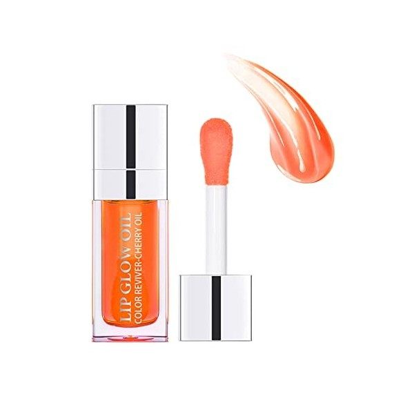 Lip Glow Oil - Huile De Soin Des Lèvres - Brillant À Lèvres Repulpant - Non Collante Huile Pour Les Lèvres Rouge À Lèvres Hyd