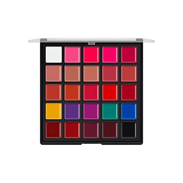 Palette de Rouges à Lèvres 25 Couleurs Matte Embellish pour Cream Lip Palette