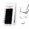 Extension Cils Easy Fan Lashes 0.10-D Curl 15-20mm Extension de Cils Soie Volume Russe Professionnel Easy Fanning Lash Cils B