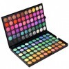 Fards à Paupières, Palettes de Fard à Paupières 120 Fards Kit de Maquillage pour Paupières Color Grande, Fermes et Brillants,