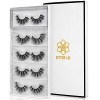 DYSILK Lashes Mink Eyelashes - Fluffy Lashes 5 Pairs 6D Faux Mink Eyelash - False Eyelashes Natural Lash Soft Reusable Wispy ...