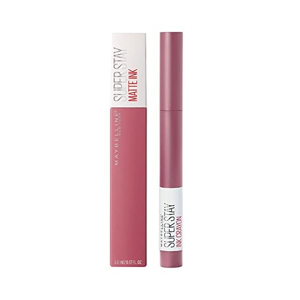 Maybelline New York SuperStay Matte Ink Teinte à Lèvres avec Effet Opaque Couleur Intense et Longue Durée avec Applicateur de