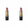 Revlon Super Lustrous, RougeàLèvres, Amethyst Shell 424 Lot de 2 