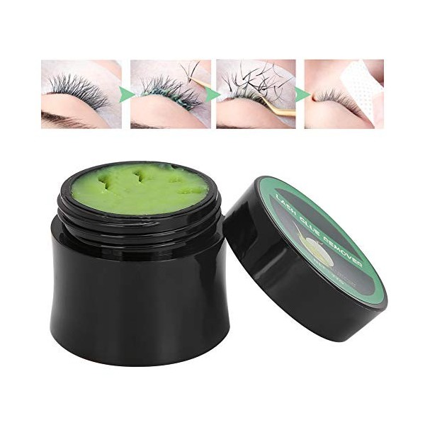 22g Extension de cils Dissolvant de colle Crème de retrait rapide douce non irritante Outil de maquillage pour les yeux Grand