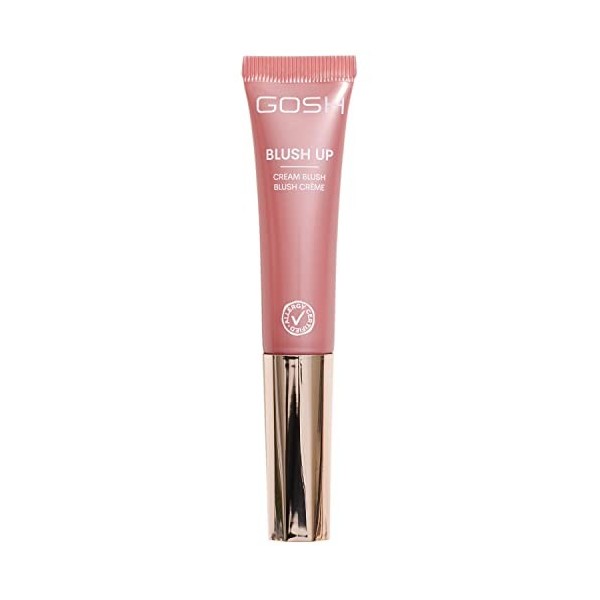 GOSH Blush Cream Blush Up I Blush Stick pour des traits du visage définis et des transitions douces I Blush liquide avec épon