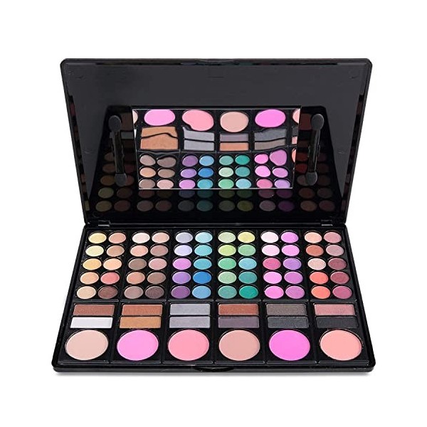 BrilliantDay 78 Couleurs Palette Fard à Paupières Kit Maquillage Beauté Set 1