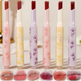 Sitovely 6 Pcs Sweet Heart Ensemble de rouge à lèvres Jelly, Hydratine Baume à Lèvres Brillant à Lèvres, Hydratin Lip Stain L