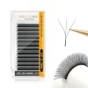 NAGARAKU 5D W Extensions de Cils Préfait Bouquet Volume Russe Gagner du Temps Naturel Léger en Noir Faux-Cils Professionnel P