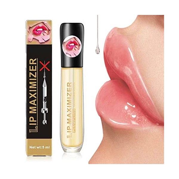 Cozzo Lip Plumper, Kiss Beauty Lip Maximizer, Cozzo Vitamin E Lip Plumping Serum Instant Lip Filler Test, Lip Repairing Reduc