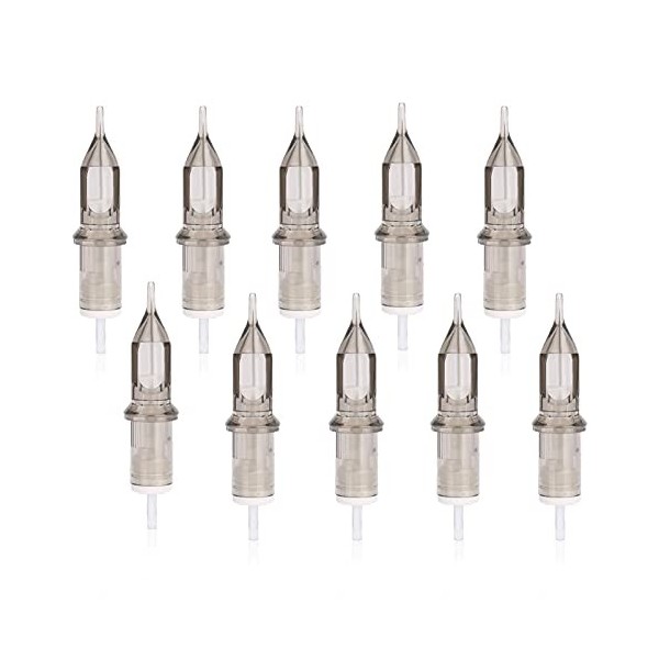 10pcs 3RL Aiguilles pour cartouches de tatouage, Cartouches et Daiguilles de Tatouage Aiguilles de machine de tatouage outil