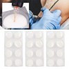 24pcs Capuchons de Tasse de Tatouage, Tasse de Nettoyage de Tête Daiguille en Mousse de Tatouage Jetable avec Doublure en ép