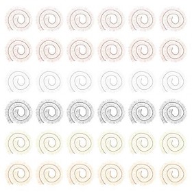 SUPERFINDINGS 48Strands 8mm 6Colors Faux Cils Poupée Cils Bandes Poupée Yeux Maquillage Accessoire Fibre Matériel Réutilisabl