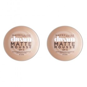 Maybelline Jade Dream Matte Mousse Foundation Lot de 2 