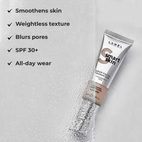 Lamel Smart Skin Sérum Teinté - Une Peau Hydratée, Lisse et Uniforme - Sérum & Fond de Teint - Cruelty-free - Ivoire N. 403