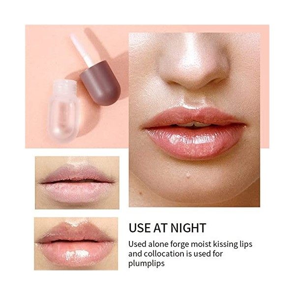 WWMM Syrup Cosmetics Lip Plumper, Syrup Day and Night Lip Plumper, Syrup Lip Plumper Gloss, Lip Syrup Cosmetics, Lip Enhancer