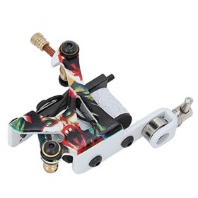 Machine de bobine de tatouage, Liner Shader Bobines de tatouage usinées à découpage fin Mitrailleuse de haute précision pour 