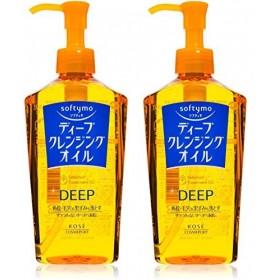 Kose Softymo Deep Huile Nettoyante, Fabriquée Au Japon , 230 Ml Lot De 2 