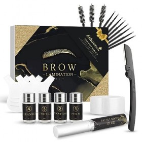 Kit Brow Lift Sourcils, Brow Lift Kit Sourcil, At Home DIY Perm For Your Brow, Professional DIY Perm Kit for Instant Eyebrow 
