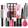 Palette de Maquillage Coffret Maquillage Ensemble-cadeau de Tout-en-un Kit de Démarrage de Maquillage avec Fard à paupières P