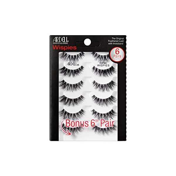 Ardell Multipack Demi Wispies Faux Cils Paire de 4 