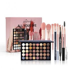 Coffret Maquillage, MKNZOME Kit Maquillage Femme Professionnel Mallette de Maquillage Palettes de Maquillage Fard à paupières