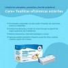 Lingettes ophtalmiques Care+ - Hygiène quotidienne pour les paupières, les cils et les bords des paupières - Aloe vera, calen