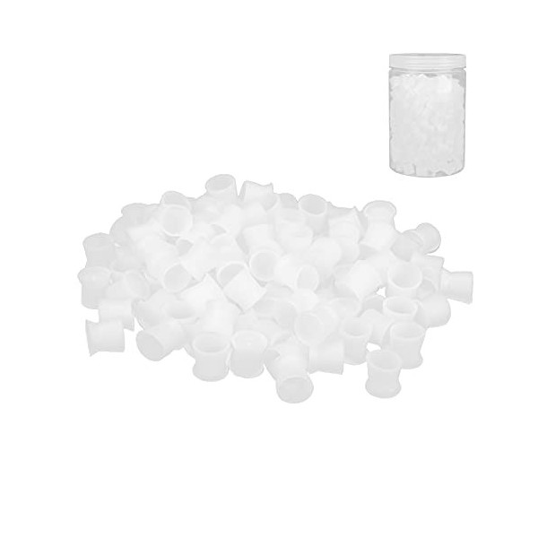 Accessoires de Tatouage 300 Pièces Encre de Tatouage Pient Cup Jetable Silicone Sourcil Lèvre Yeux Tatouage Pient Cupgreen Pi