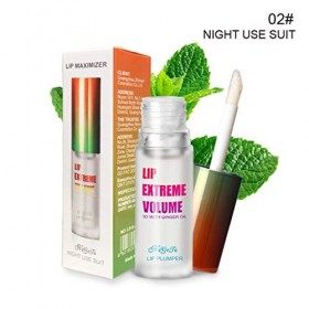 Serria Puissant volumisant Lip Plumper Sérum Tous lèvres naturel Lip Plumper Gloss, Enhancer Liquide Naturel Crème hydratante