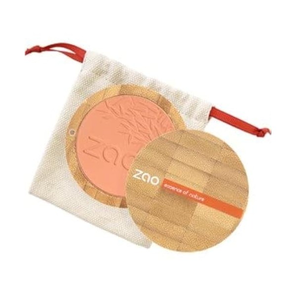 ZAO - Bambou - Fard à joues compact - N° 325/ Corail doré - 9 g