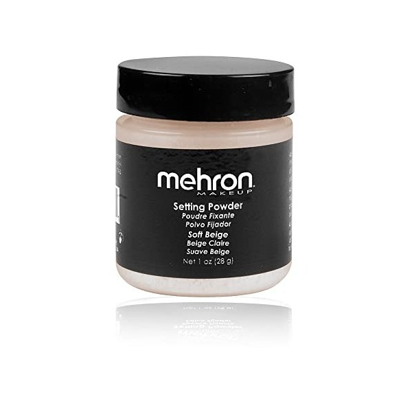 Mehron make-up Setting Powder - Ultra White