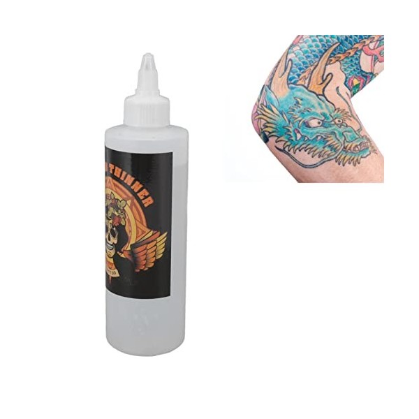 Solution Dombrage Professionnelle 240 Ml, Mélangeur Dencre De Tatouage Fluidité Sans Saveur Diluant De Pigment De Tatouage 