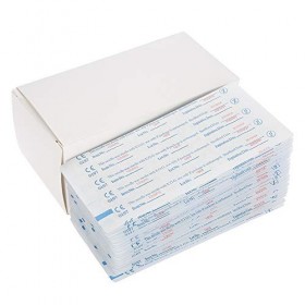 100 pièces Aiguilles de Tatouage jetables stériles Assorties en Acier Inoxydable, mélangées en 10 Tailles 3RL / 5RL / 7RL / 