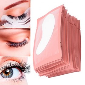 100 Paires de Coussinets Jetables pour les Yeux, Patch Dextension de Cils, Patch de Gel Dextension de Cils pour les Fournit