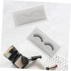 POPETPOP 6Pcs Boîtes Boîte À Cils Transparente De Cils Vide Étui À Cils Étui À Cils Maquillage Bande De Récipient À Cils De C