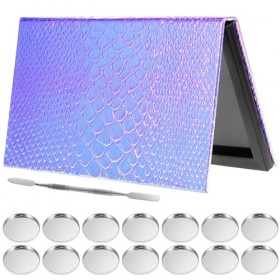 FOMIYES 1 Ensemble De Palette De Maquillage Magnétique Vide Palette De Maquillage Sirène Palette Dombre À Paupières Avec Cas