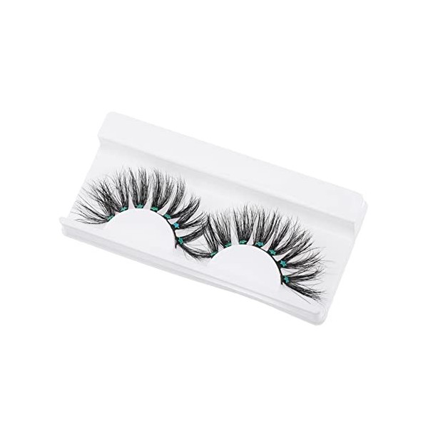 POPETPOP 2 Paires De Faux Cils 3D Faux Cils Moelleux Faux Cils Aspect Naturel Cils Faux Cils Longs