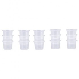 Encre Pigmentée de Tatouage, Tasse de Capuchon Dencre de Tatouage 1000PcsBag Plastique Microblading Pigment Accessoires Titu