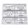 Globliss 6 Packs Combo Long n Small Third eye Indian Bindis Forehead Sticker Colorful bindis tattoos