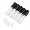 Lip Gloss tube 1.2ml Mini vide 50pcs Baume à lèvres bouteille mignon bricolage Lip Gloss Container bouteilles vides