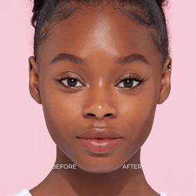 KISS imPRESS Kit de faux cils à presser, à pointes, noir, pas de colle nécessaire, sans tracas, bande invisible, naturel, 24 