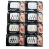 8 Packs- 56 Bindis Combo of Silver/Gold/Black/Multicolored Face Jewels Bollywood tika